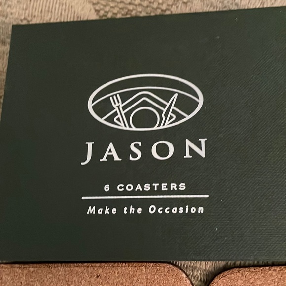 Jason Coasters Set of 6 NWT - Picture 14 of 16